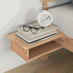 vidaXL Posteľový rám s nočnými stolíkmi Hnedá 180 x 200 cm – Obrázok 3