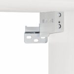 vidaXL Nočný stolík so zásuvkou Biela 39 x 34 x 33 cm Borovicový masív – Obrázok 11