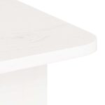 vidaXL Konferenčný stolík Biela 80 x 39,5 x 33,5 cm Borovicový masív – Obrázok 10