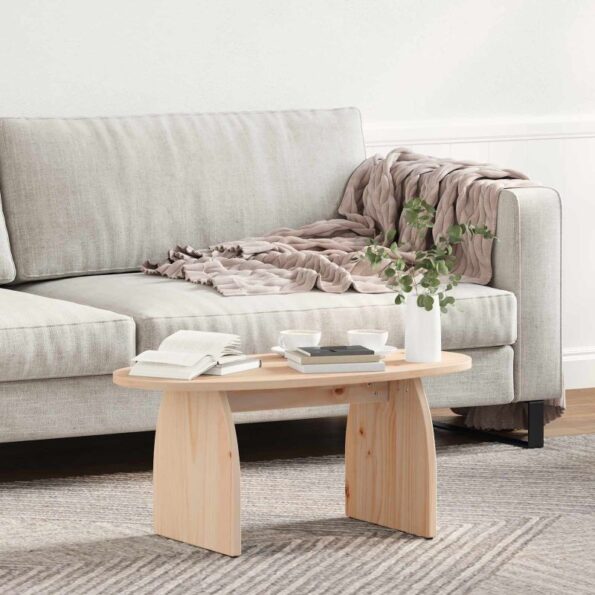 vidaXL Konferenčný stolík Hnedá 80 x 40 x 35 cm – Obrázok 4