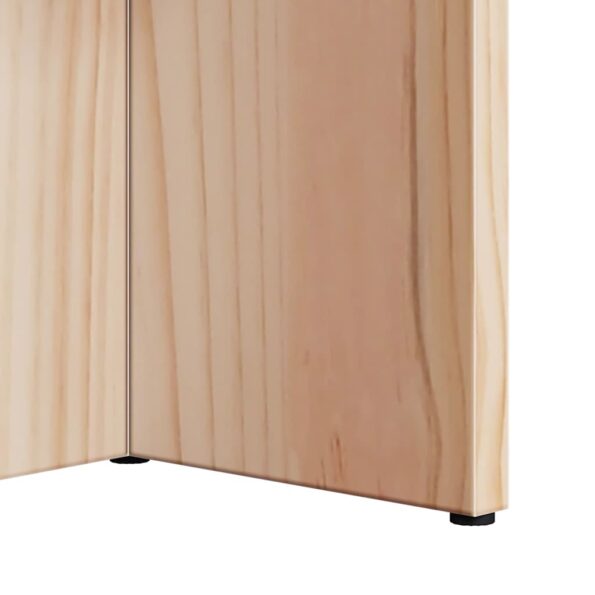 vidaXL Konferenčný stolík Prírodná 80 x 39.5 x 35 cm – Obrázok 11