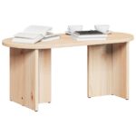 vidaXL Konferenčný stolík Prírodná 80 x 39.5 x 35 cm – Obrázok 3