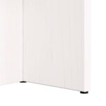 vidaXL Konferenčný stolík Biela 80 x 39,5 x 35 cm Borovicový masív – Obrázok 11