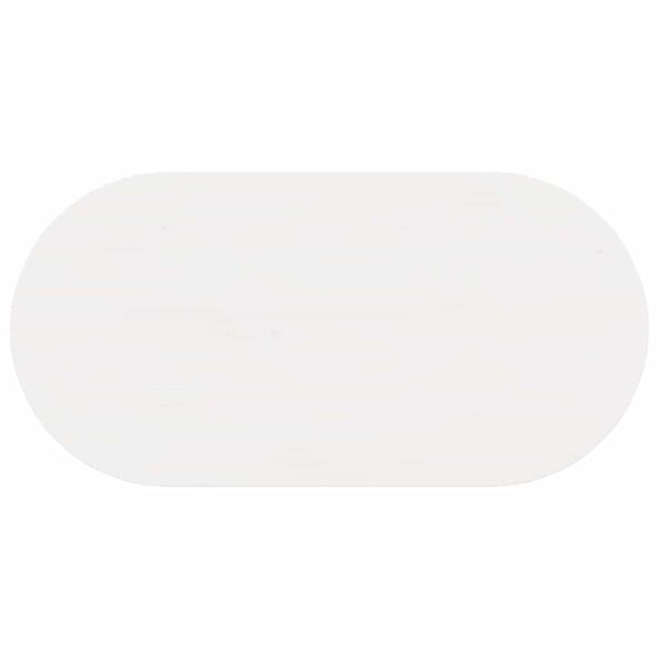 vidaXL Konferenčný stolík Biela 80 x 39,5 x 35 cm Borovicový masív – Obrázok 9