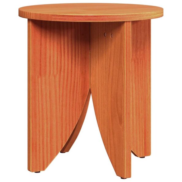 vidaXL Súprava na kávový stolík 2 pcs Voskovo hnedá – Obrázok 5