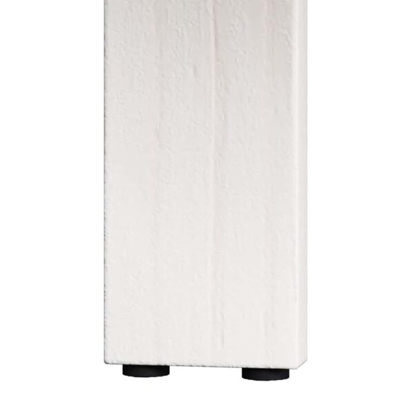 vidaXL Súprava na kávový stolík 2 pcs Biela 47.5 x 47.5 x 27 cm – Obrázok 13