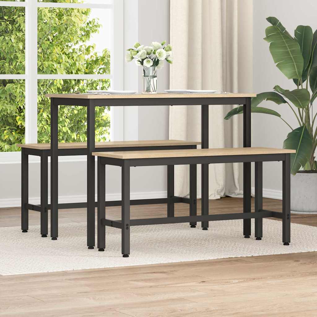 873752_1.jpg vidaXL Jedálenská lavička Sonoma dub 100 x 32,5 x 48,5 cm – Obrázok 1