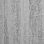 vidaXL Jedálenská lavička 2 pcs Sivý Sonoma 100 x 32,5 x 48,5 cm – Obrázok 9