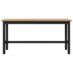 vidaXL Jedálenská lavička 2 pcs Remeselný dub 100 x 32,5 x 48,5 cm – Obrázok 5