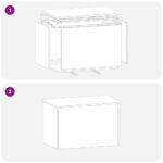 vidaXL Vonkajšia úložná krabica Strieborná 80 x 50.5 x 50 cm – Obrázok 10