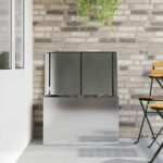 vidaXL Vonkajšia úložná krabica Strieborná 80 x 50.5 x 50 cm – Obrázok 4