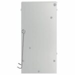 vidaXL Kŕmidlo pre králiky Strieborná 12,5 x 12,5 x 25 cm – Obrázok 6