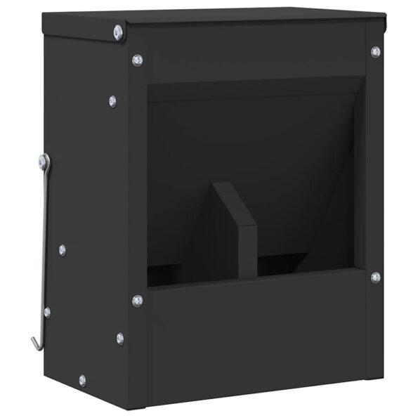 vidaXL Kŕmidlo pre králiky Čierna 20 x 12,5 x 25 cm – Obrázok 2