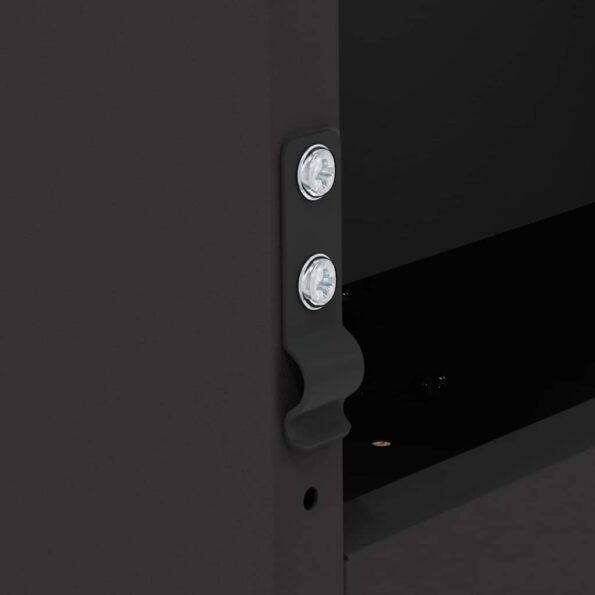 vidaXL Kŕmidlo pre králiky Čierna 64.5 x 25.5 x 45.5 cm – Obrázok 8