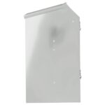 vidaXL Kŕmidlo pre králiky Strieborná 64.5 x 25.5 x 45.5 cm – Obrázok 6