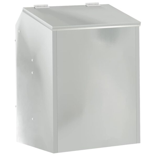 vidaXL Kŕmidlo pre králiky Strieborná 64.5 x 25.5 x 45.5 cm – Obrázok 7