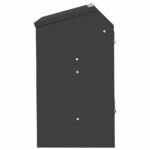 vidaXL Kŕmidlo pre králiky Čierna 64.5 x 25.5 x 45.5 cm – Obrázok 6