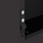 vidaXL Kŕmidlo pre králiky Čierna 64.5 x 25.5 x 45.5 cm – Obrázok 8