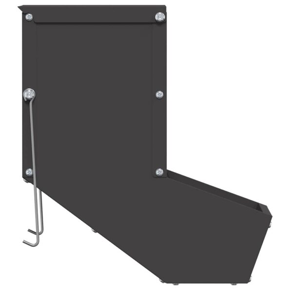 vidaXL Kŕmidlo pre králiky Čierna 17,5 x 26 x 28,5 cm – Obrázok 5