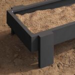 vidaXL Krmná žľab pre slede Čierna 80 x 28 x 13.5 cm – Obrázok 4