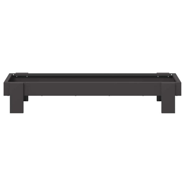 vidaXL Krmná žľab pre slede Čierna 80 x 28 x 13.5 cm – Obrázok 6