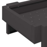 vidaXL Krmná žľab pre slede Čierna 80 x 28 x 13.5 cm – Obrázok 9