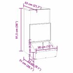 vidaXL Feeder pre prasatá Olivová zelená 55 x 38 x 76 cm – Obrázok 13