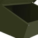vidaXL Feeder pre prasatá Olivová zelená 55 x 38 x 76 cm – Obrázok 7