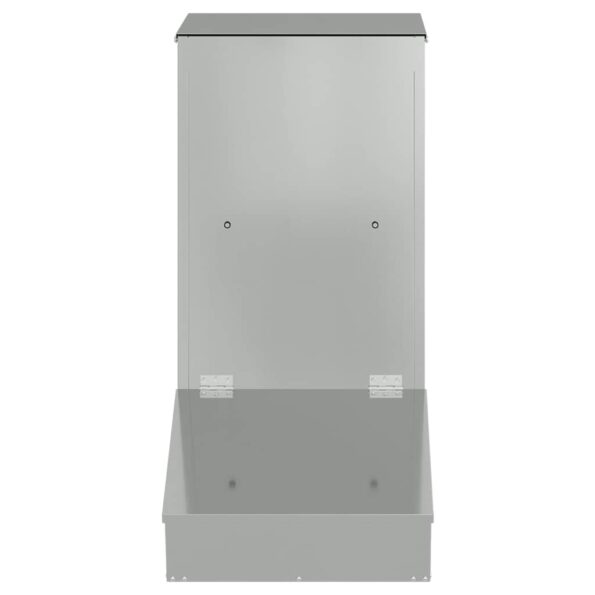 vidaXL Feeder pre prasatá Strieborná 55 x 51 x 91.5 cm – Obrázok 4