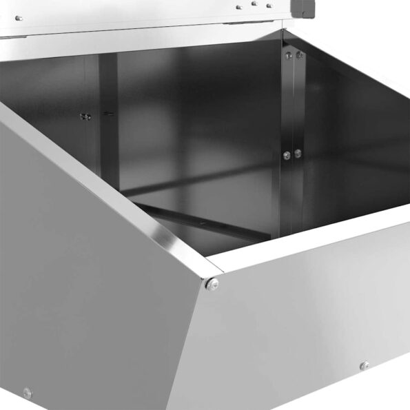 vidaXL Feeder pre prasatá Strieborná 55 x 51 x 91.5 cm – Obrázok 7