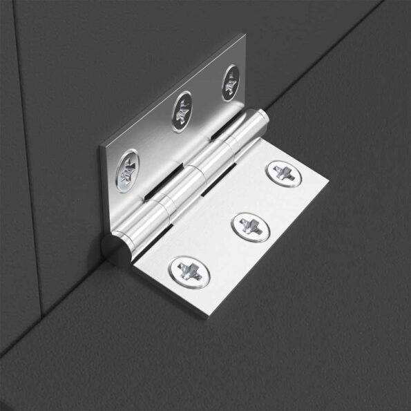 vidaXL Feeder pre prasatá Čierna 55 x 51 x 91.5 cm Studenokoľajná oceľ – Obrázok 6