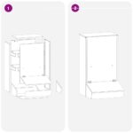 vidaXL Feeder pre prasatá Olivová zelená 55 x 51 x 91.5 cm – Obrázok 11