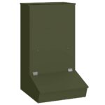 vidaXL Feeder pre prasatá Olivová zelená 55 x 51 x 91.5 cm – Obrázok 2