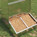 vidaXL Feeder pre prasatá Strieborná 55 x 51 x 91.5 cm – Obrázok 3