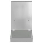 vidaXL Feeder pre prasatá Strieborná 82 x 51 x 91,5 cm – Obrázok 4