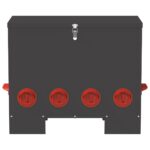 vidaXL Kŕmidlo pre kurčatá Čierna 60.5 x 29 x 51 cm – Obrázok 5