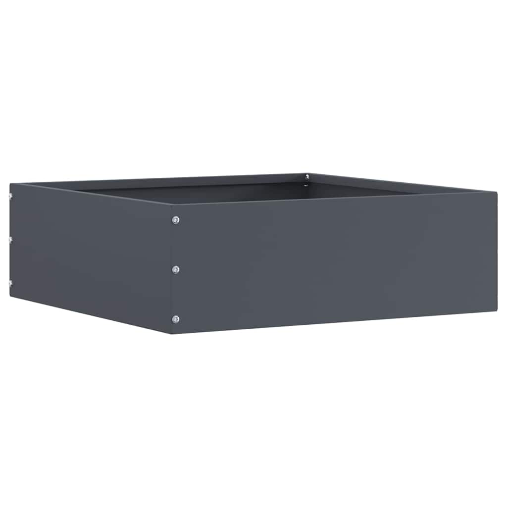 874706_1.jpg vidaXL Obrubník trávnika Antracit 40 x 40 x 13 cm Oceľ – Obrázok 1