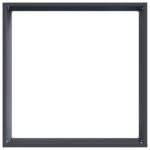 vidaXL Obrubník trávnika 6 pcs Antracit 40 x 40 x 13 cm Oceľ – Obrázok 5