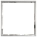 vidaXL Obrubník trávnika 6 pcs Strieborná 40 x 40 x 13 cm – Obrázok 5