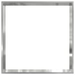 vidaXL Obrubník trávnika 6 pcs Strieborná 40 x 40 x 13 cm – Obrázok 5