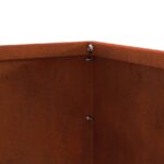 vidaXL Obrubník trávnika Hrdzavý 40 x 40 x 13 cm – Obrázok 10