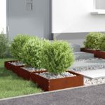 vidaXL Obrubník trávnika 6 pcs Hrdzavý 40 x 40 x 13 cm – Obrázok 6