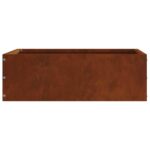 vidaXL Obrubník trávnika 6 pcs Hrdzavý 40 x 40 x 13 cm – Obrázok 8