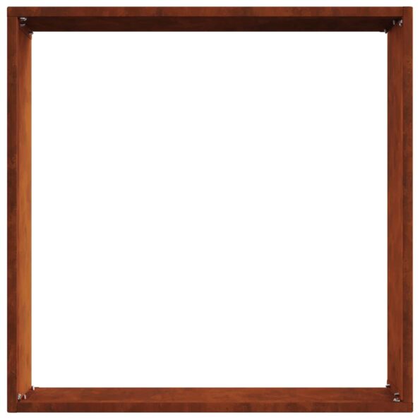 vidaXL Obrubník trávnika 6 pcs Hrdzavý 40 x 40 x 13 cm – Obrázok 9