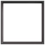vidaXL Obrubník trávnika 6 pcs Čierna 50 x 50 x 13 cm Oceľ – Obrázok 5