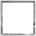 vidaXL Obrubník trávnika 6 pcs Strieborná 50 x 50 x 13 cm – Obrázok 5