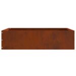 vidaXL Obrubník trávnika Hrdzavý 50 x 50 x 13 cm – Obrázok 8