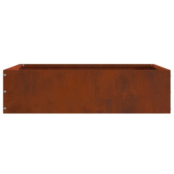 vidaXL Obrubník trávnika Hrdzavý 50 x 50 x 13 cm – Obrázok 8