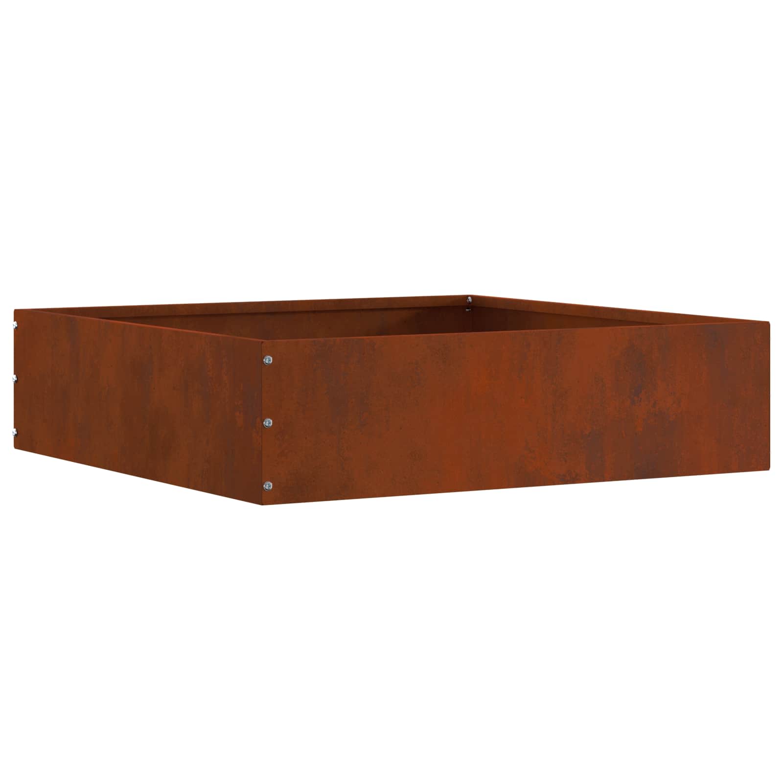 874729_5.jpg vidaXL Obrubník trávnika 6 pcs Hrdzavý 50 x 50 x 13 cm – Obrázok 1