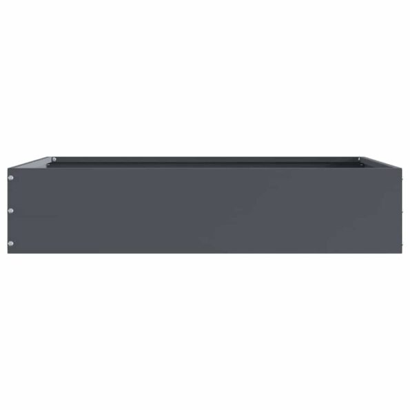 vidaXL Obrubník trávnika Antracit 60 x 60 x 13 cm Oceľ – Obrázok 5